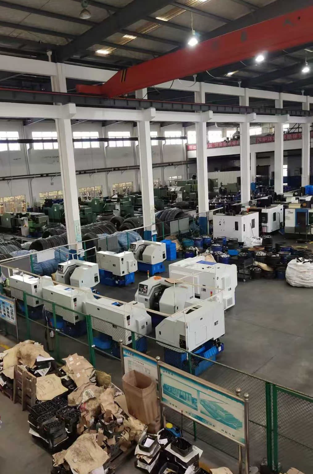 AzuLong CNC machining workshop with modern equipment